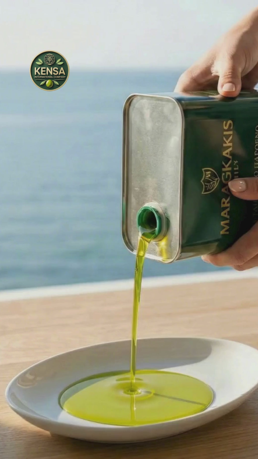 KENSA 5L Extra Vierge Olijfolie - Koudgeperst